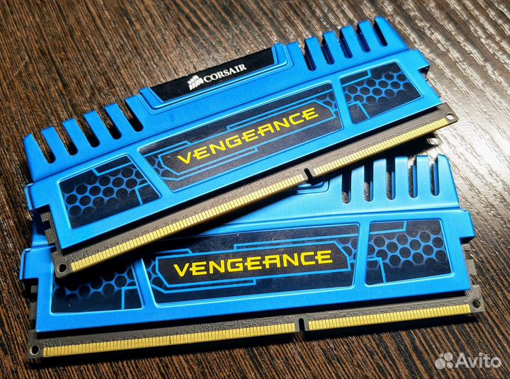 Corsair vengeance ddr3, 2х4 Gb