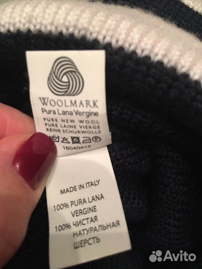 Итальянская шерстяная Шапка IL Trenino, размер 3