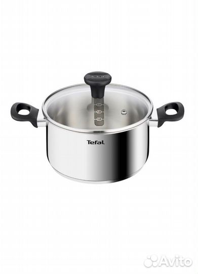 Новая Кастрюля Tefal 3л 20 см с крышкой