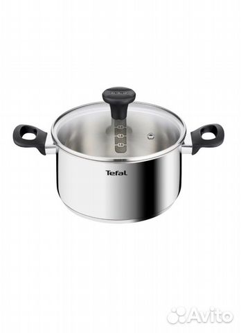 Новая Кастрюля Tefal 3л 20 см с крышкой