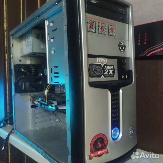 Пк в сборе для учёбы, игр, офиса