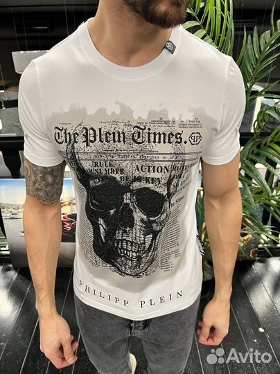 Футболка с черепом Philipp Plein