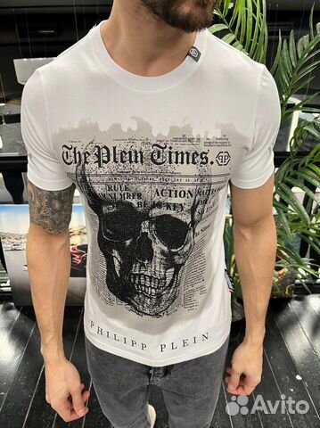 Футболка с черепом Philipp Plein