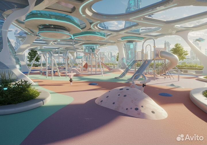 Бесшовное резиновое покрытие