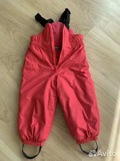 Полукомбинезон зимний для девочки 92