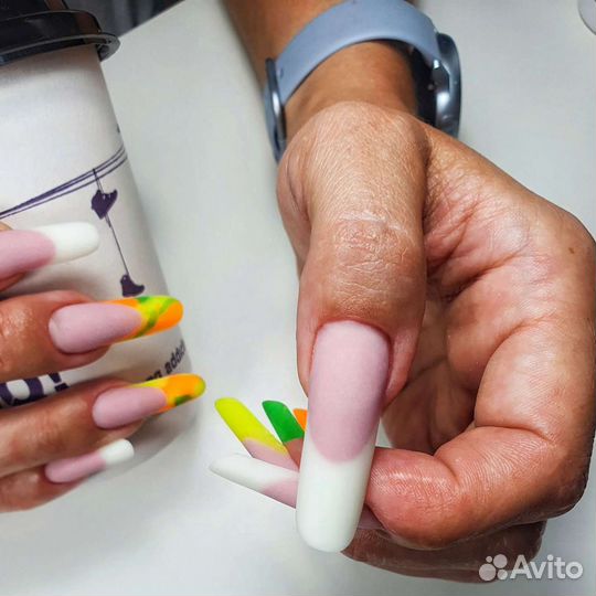Маникюр педикюр Сходня укрепление ногтей