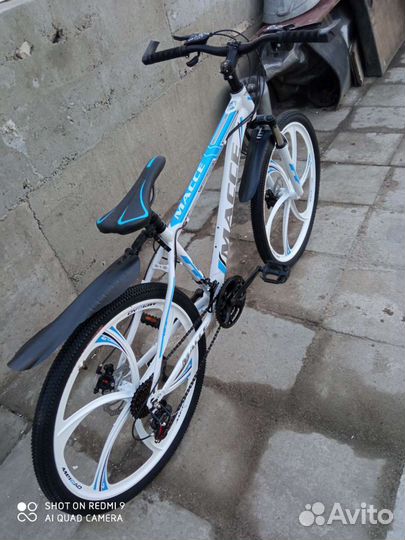 Велосипед на литых дисках