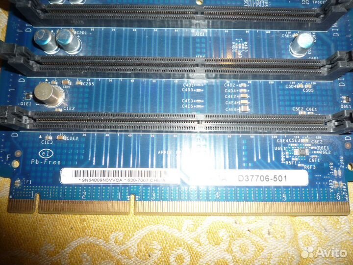 Райзер для Apple Mac Pro 820-1981-A PBA D37706-501