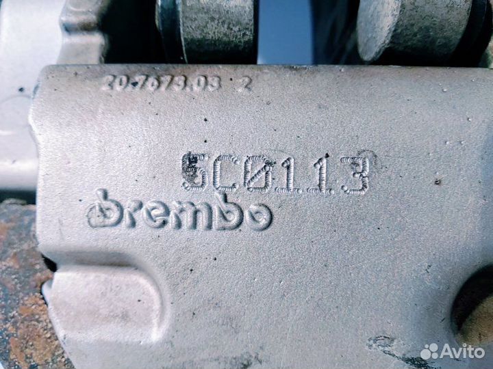 Суппорт тормозной задний левый Porsche Cayenne 955