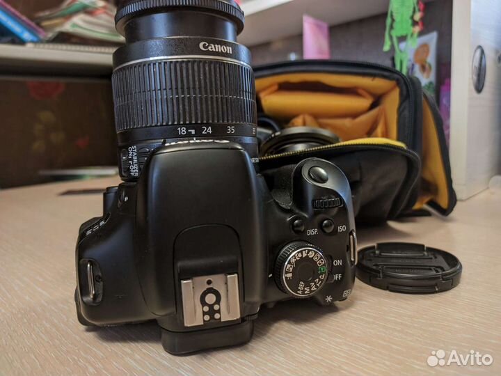 Canon 600d 18-55mm, 2 батареи, сумка