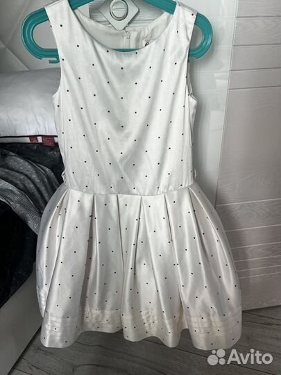 Вечернее атласное платье