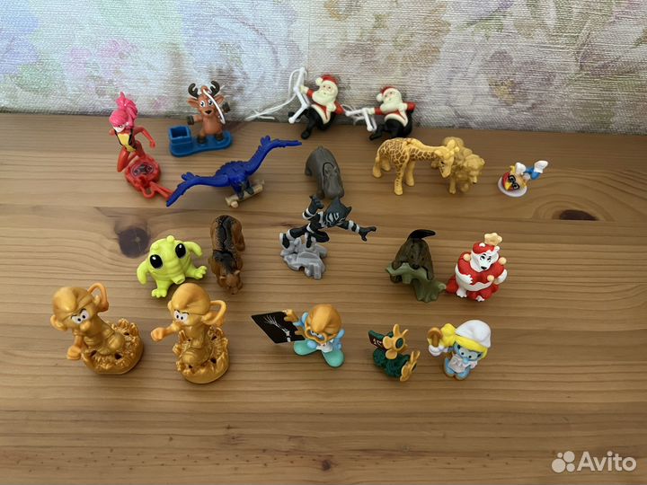 Игрушки из киндера сюрприза