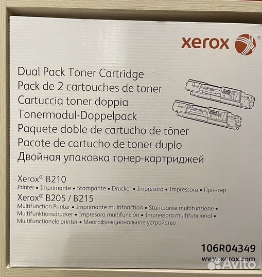 Картридж Xerox 106r04349