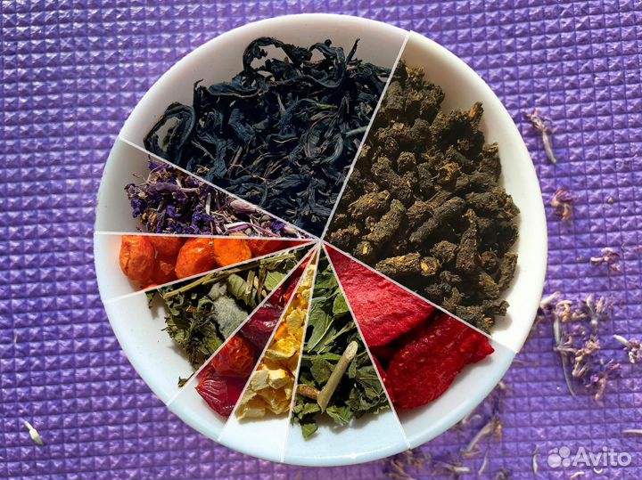 Иван-чай 250 г: ягоды,апельсин,шиповник,травы и др