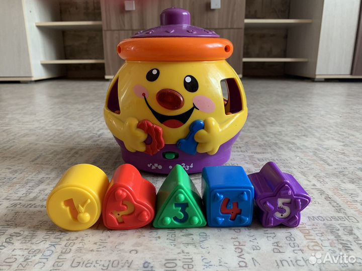 Развивающие игрушки fisher price (Горшочек)