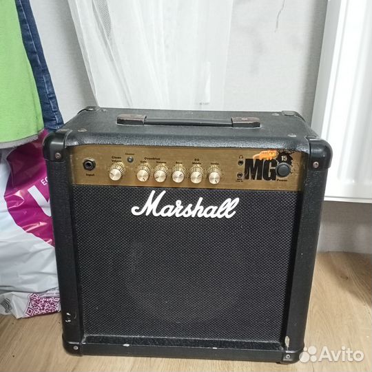 Гитарный комбоусилитель marshall MG15 торг