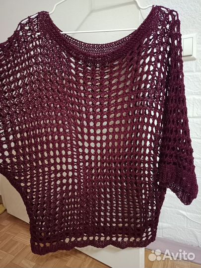 Ажурная кофта