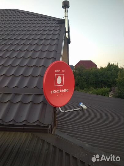 Спутниковое телевидение МТС продажа, установка