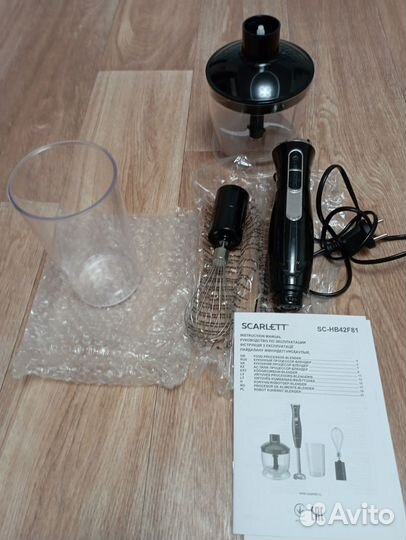 Блендер погружной scarlett