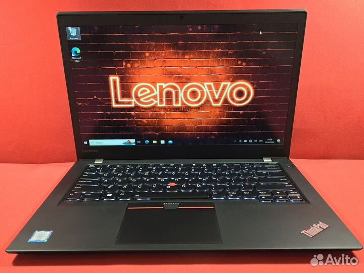 Ультрабук Lenovo ThinkPad t470s i7-6600 12G 256SSD