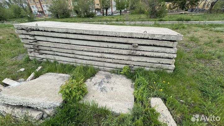 Бетонные плиты