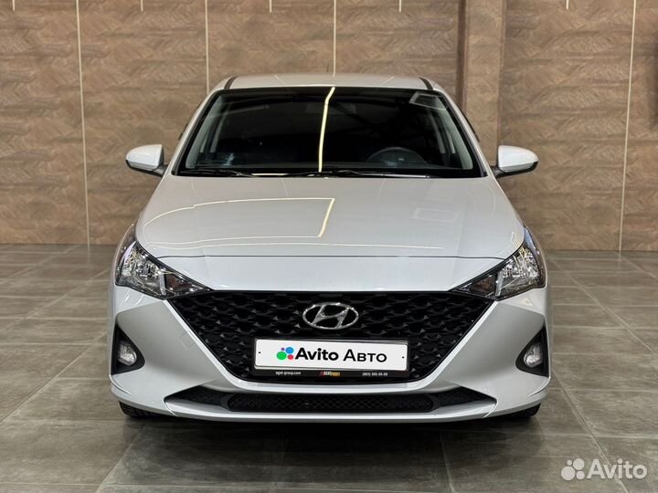 Hyundai Solaris 1.6 МТ, 2021, 38 000 км