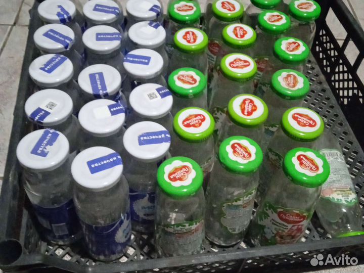 Банки от детского питания 0,2 л