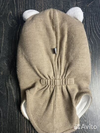 Шапка шлем детская