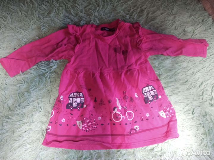 Детская одежда для девочек 86 92 пакетом