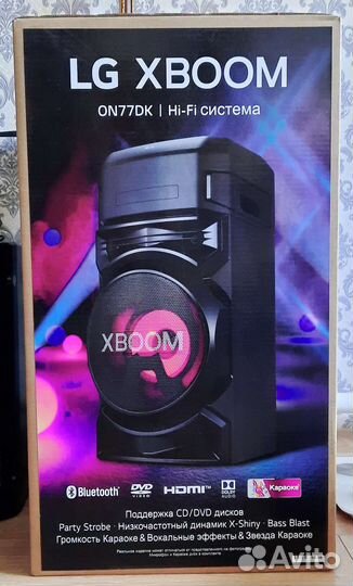 Новая Midi LG xboom ON77DK (770 Вт)