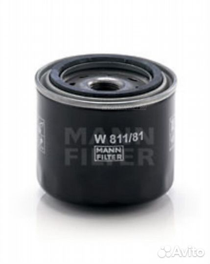Mann-filter W 811/81 Фильтр масляный