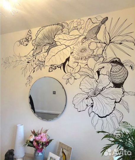 Художник роспись стен