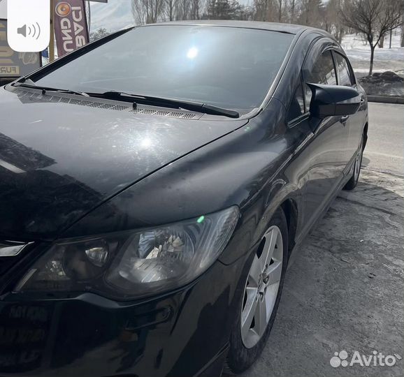 Накладки на зеркала Honda Civic 4D