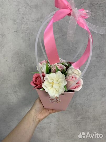 Цветы из мыла