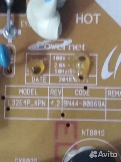 MainBoard BN41-02534B и BN44-00869A и T550HVN08.3