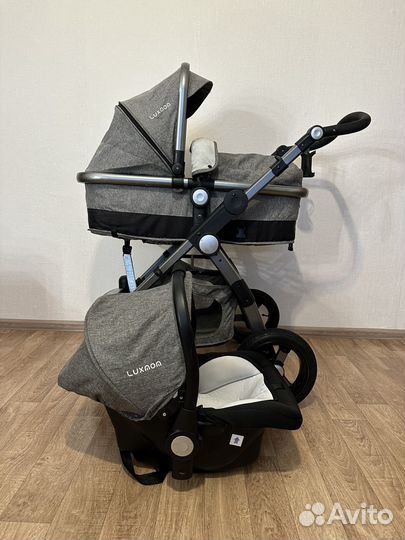 Коляска luxmom 3 в 1