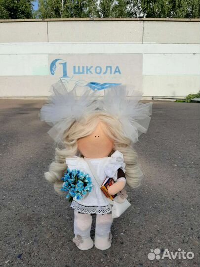 Интерьерная кукла ручной работы