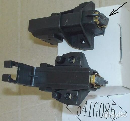 Щетки Эл.двиг.(5x13.5x32) в каркасе-2шт/ зам. G11