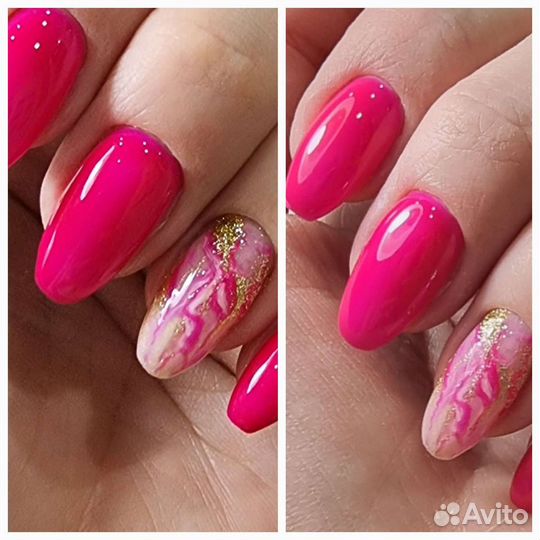 Маник педикюр гель лак наращ. ламин.рес.шугаринг