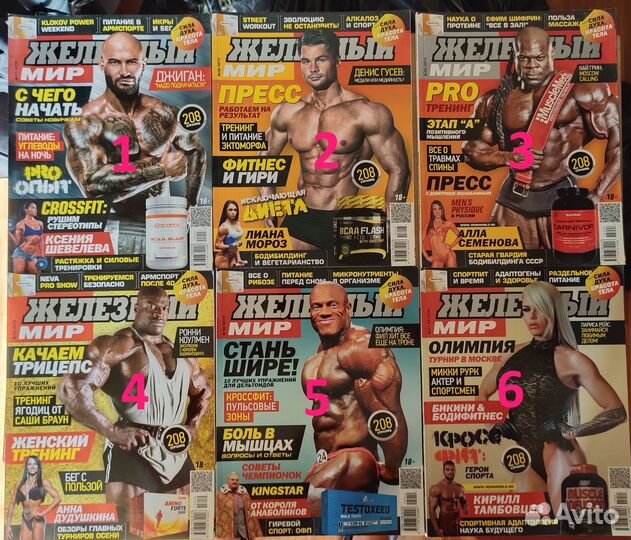 Журнал. Железный мир. Бодибилдинг