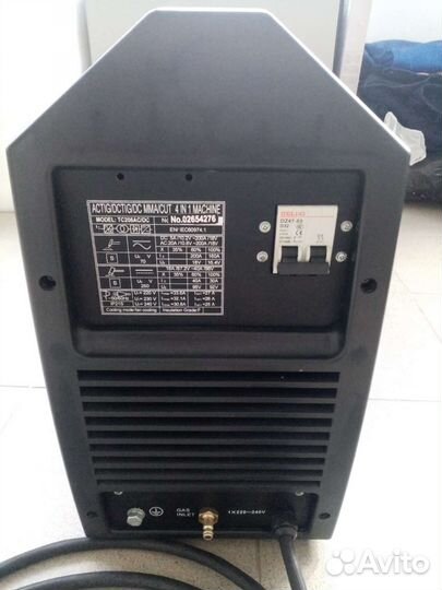 Сварочный инвертор тig,плазморез, TC 205 AC DC