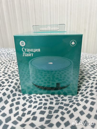 Яндекс Станция lite (мятный и фиолетовый)