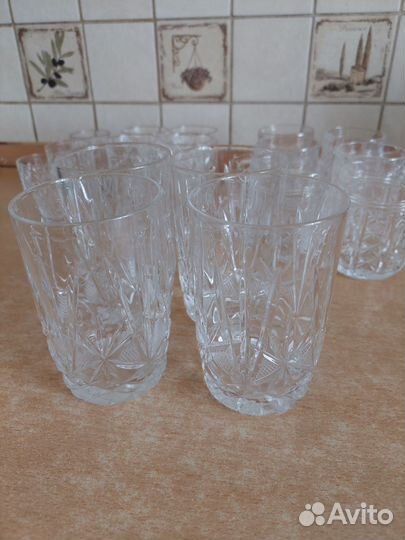Хрустальные рюмки
