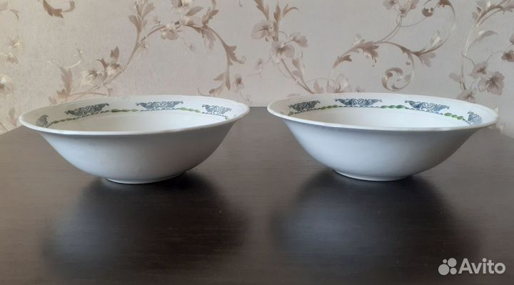 Две глубокие тарелки зик Конаково 60г
