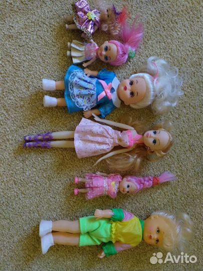 Куклы 6 шт