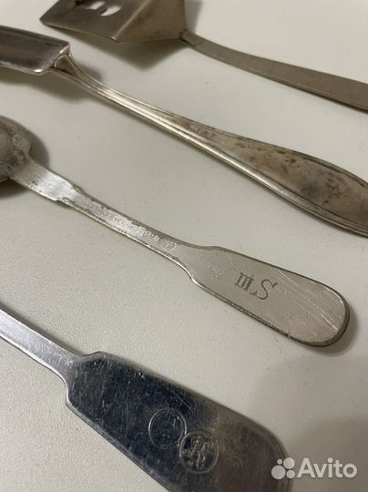 Нож для масла, 19-20 век, AWS wellner silber