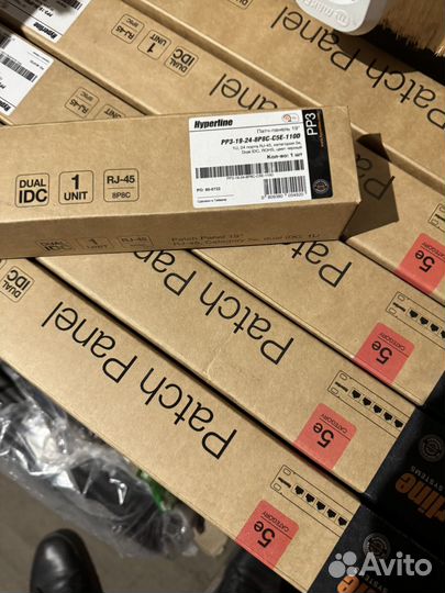 Патч панель Hyperline PP3-19-24-8P8C-C5E-110D