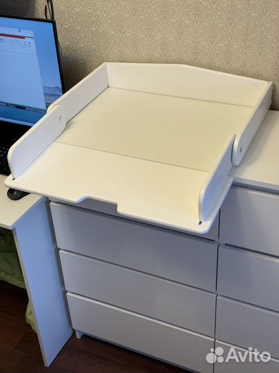 Пеленальный столик складной на комод