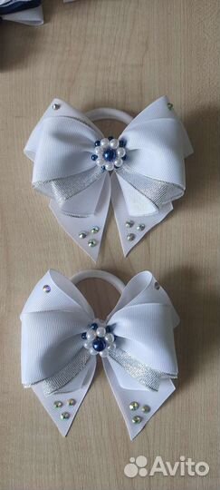 Бантики для девочек ручной работы