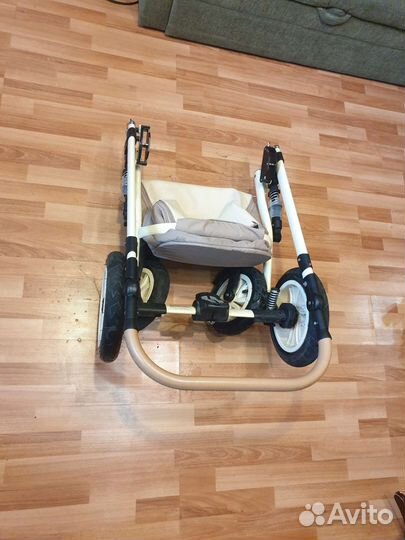 Коляска Riko bruno 3в1 бежевая